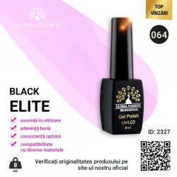 OJA SEMIPERMANENTA BLACK ELITE, GLOBAL FASHION 8 ML, 064