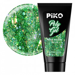 Polygel color, Piko, 30 g, 27 Glitter Green