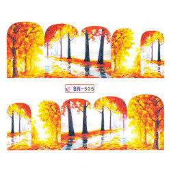 Decor unghii toamna BN 505