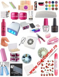 KIT PENTRU UNGHII CU GEL # 4