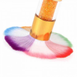 Pamatuf mare multicolor - maner cu cristale
