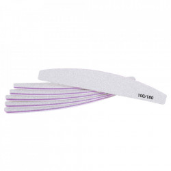 Pila unghii semiluna 100/180 set 10 buc