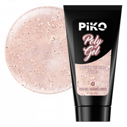 Polygel color, Piko, 30 g, 37 Glitter Crystal Beige
