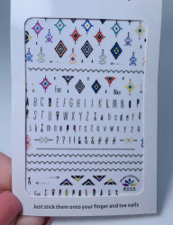 Sticker Mix R055
