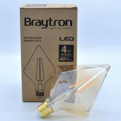 Vintage Edison LED izzó 4W CR110, Braytron