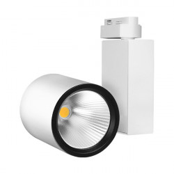 LED spotlámpa a sínen, 30 W, hideg fény (5000 K), 2660 lm, fehér, Braytron Plus