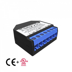 Shelly 2.5 comutator inteligent cu releu Wi-Fi cu 2 canale