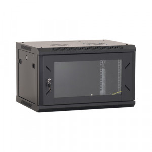 Rack perete 4U 19'' 600x600, negru - ASYTECH Networking ASY-4U-6060W