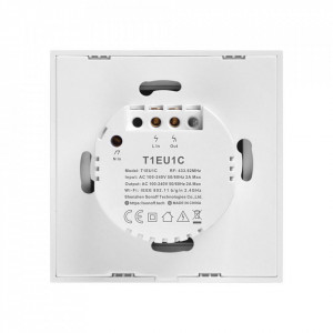 Smart Switch WiFi + RF 433 Sonoff T1 EU TX (1 canal)