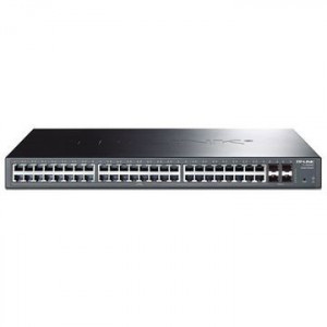 Switch TL-SG2452 Tp-Link Gigabit Smart cu Management L2 - 48 porturi și 4 sloturi SFP