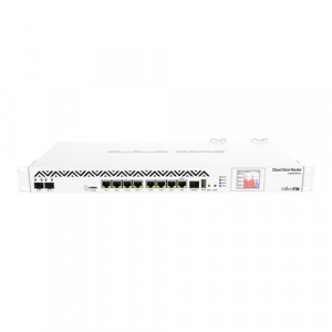 Cloud Core Router, 2 x SFP+, 8 x Gigabit, RouterOS L6, 1U - MikroTik CCR1036-8G-2S+