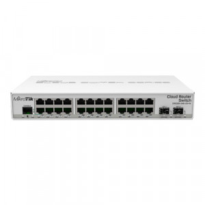 Cloud Router Switch 24 x Gigabit, 2 x SFP+ - Mikrotik CRS326-24G-2S+IN