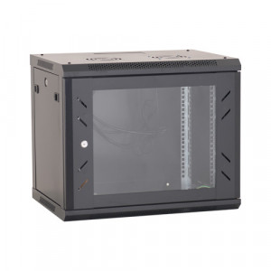 Rack perete 9U 19' 600x600, negru - ASYTECH Networking ASY-9U-6060W
