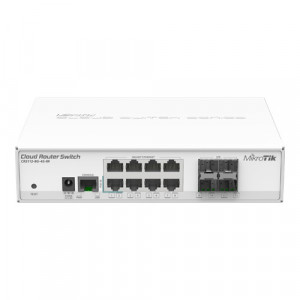 Cloud Router Switch, 8 x Gigabit, 4 x SFP 1.25 Gbps - Mikrotik CRS112-8G-4S-IN