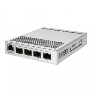 Cloud Router Switch, 1 x Gigabit, 2 x SFP+ 10Gbps - Mikrotik CRS305-1G-4S+IN