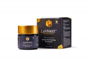 Extract de Ginseng Rosu Coreean Fermentat LAVIVANT, 30g, 80mg/g saponine