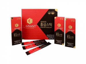 Ginseng Rosu Coreean Stick-uri (plicuri cu continut lichid) LAVIVANT
