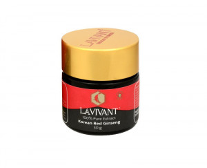 Extract de Ginseng Rosu Coreean LAVIVANT, 30g, 80mg/g Ginsenoside