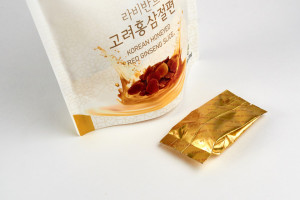 Felii de Ginseng Rosu Coreean LaVivant cu miere - 200g (20g x 10 pachete)