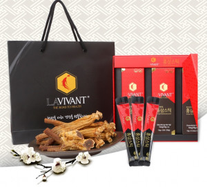 Ginseng Rosu Coreean Stick-uri (plicuri cu continut lichid) LAVIVANT