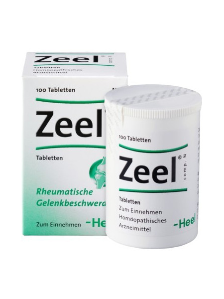 Heel Zeel Comp N 100 Tablete - Produs Homeopat, Tratament Antireumatic ~ Coxartoza, Gonartroza, Dureri articulare, Afectiuni Reumatismale, Reumatism Poliarticular, Fracturi Osoase, Inflamatii articulare