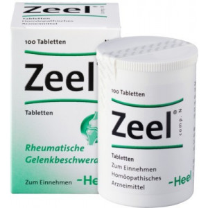 Zeel Comp N (Zeel T) 100 Tablete - Produs Homeopat, Tratament Antireumatic ~ Coxartoza, Gonartroza, Dureri articulare, Afectiuni Reumatismale, Reumatism Poliarticular, Fracturi Osoase, Inflamatii articulare
