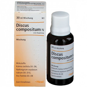 Heel Discus Compositum N cu Kalmia picaturi orale , 30 ml Afectiuni Reumatismale, Dureri Articulare, Coxartroza, Gonartroza, Artroza.