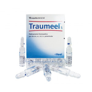 Heel Traumeel Homeopa 10 Fiole X 2.2 ml Afectiuni Reumatismale, Dureri Articulare, Coxartroza, Gonartroza, Artroza, Parodontoza