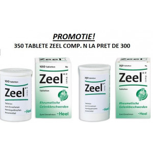 Heel Zeel Comp N (Zeel T) 350 Tablete - Produs Homeopat, Tratament Antireumatic ~ Coxartoza, Gonartroza, Dureri articulare, Afectiuni Reumatismale, Reumatism Poliarticular, Fracturi Osoase, Inflamatii articulare