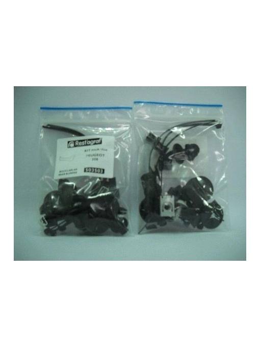 A503503 Sfnbb Set Agrafe Montaj Bara Spate Peugeot 308 Restagraf