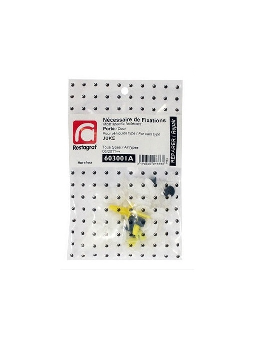 A603001A SET CELE MAI UZUALE AGRAFE MONTAJ USA FATA/SPATE JUKE RESTAGRAF