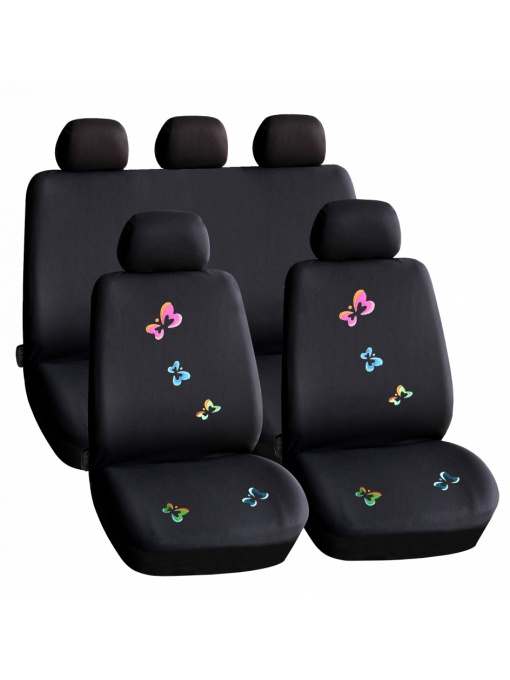 CARGUARD - Huse universale pentru scaune auto, cu fluturași