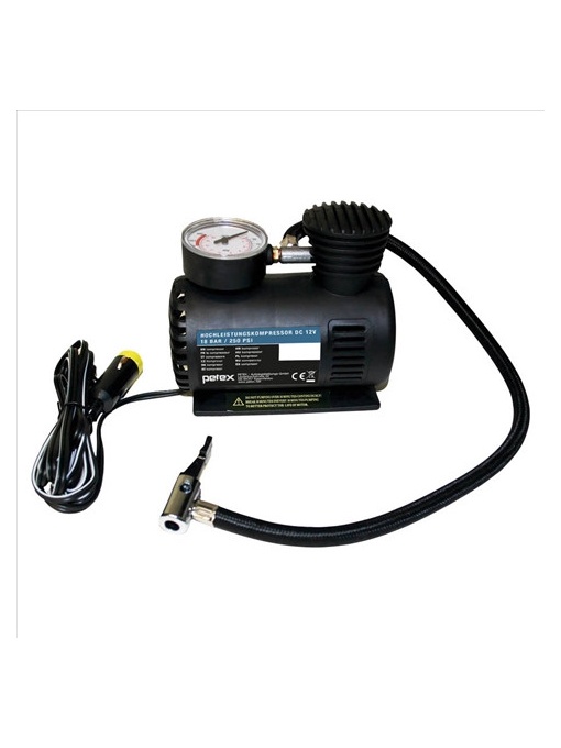 Compresor auto 12V cu manometru Petex