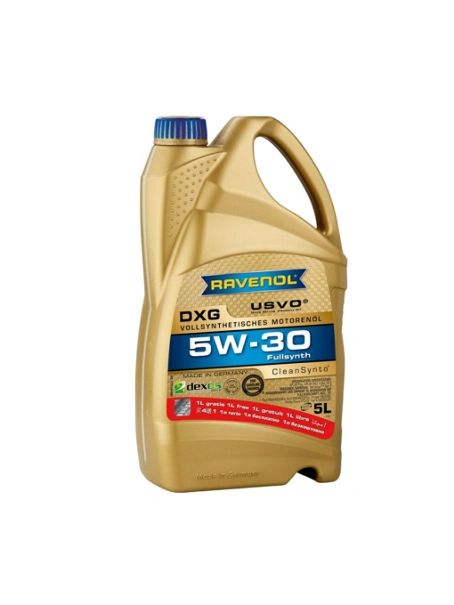 RAVENOL DXG USVO SAE 5W30 4L+1L GRATIS