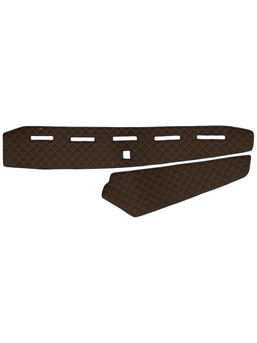 Husa bord camion F-Core, Piele-ECO, pentru VOLVO FH 16 II, Maro