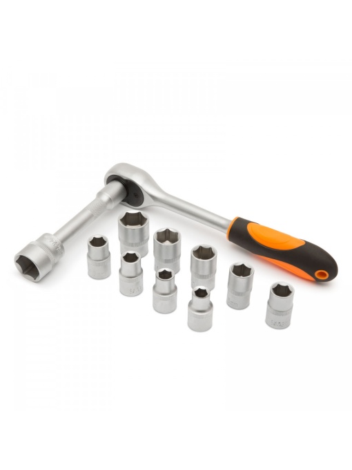 Set chei tubulare - 12 buc. - 1/2" - 10 - 24 mm
