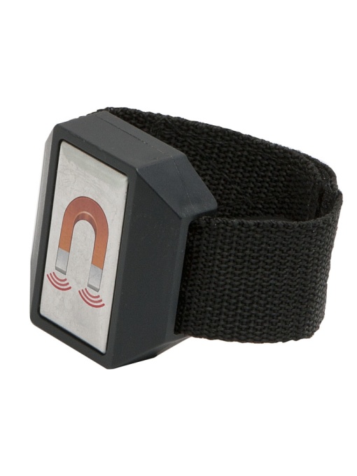 Suport magnetic pt. piese metalice mici, fixat pe incheietura mainii, 50x25mm