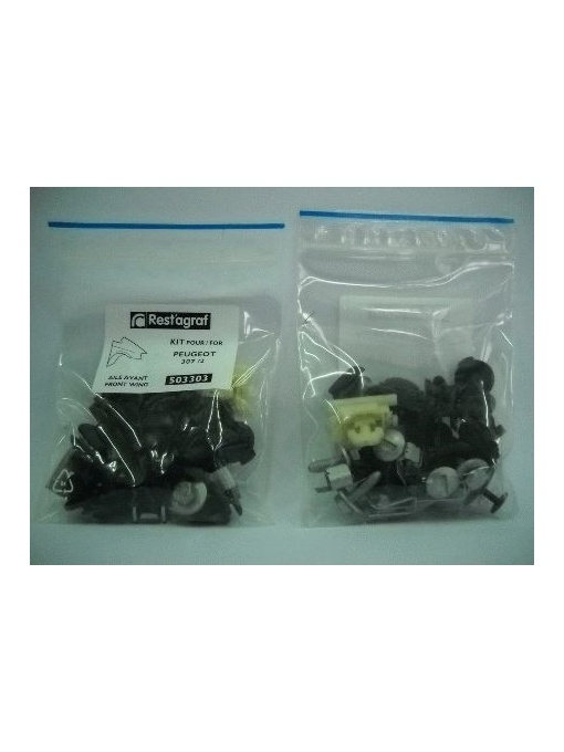 A517201 Sfnbb Set Agrafe Montaj Bara Fata A3 2003 Restagraf