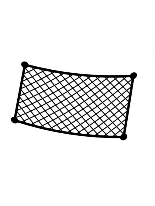 Buzunar din plasa elastica - 30x18cm, Net-System-9, negru