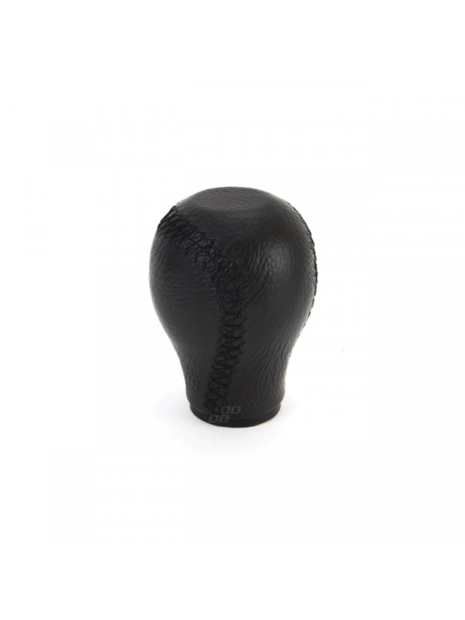 Nuca schimbator de viteza din piele, cusatura neagra - 01755