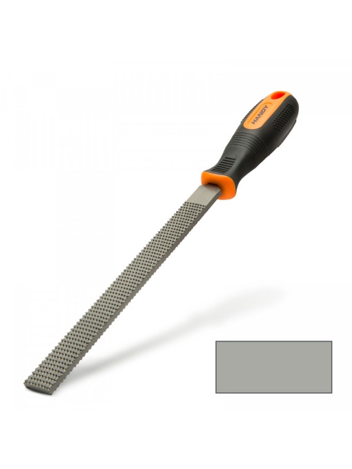 Raspila lemn - profil plat, varf bont - medium