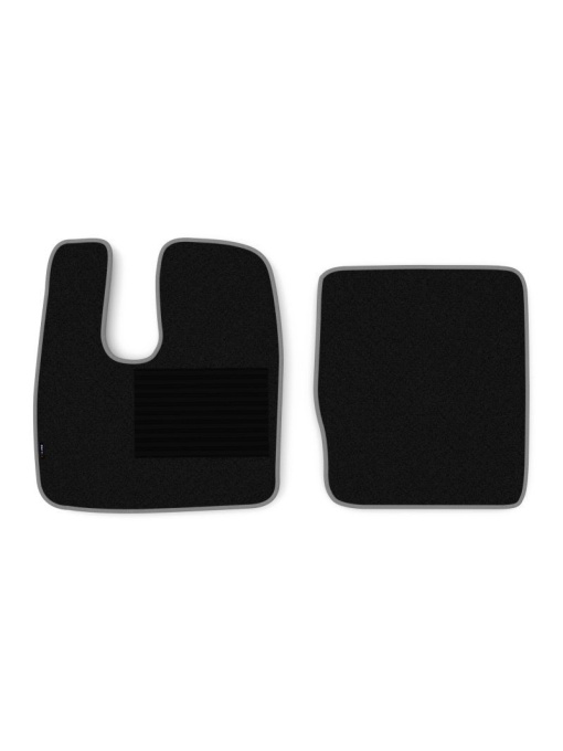 Set 2 covorase camion F-Core, velur, pentru MAN TGA, TGL, 2000+, Negru - Gri