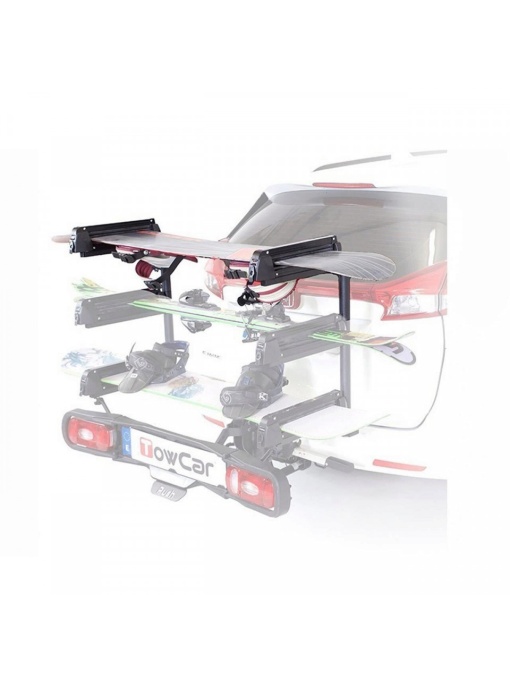 Suport schi/snowboard TowCar Aneto 6 cu prindere pe carligul de remorcare