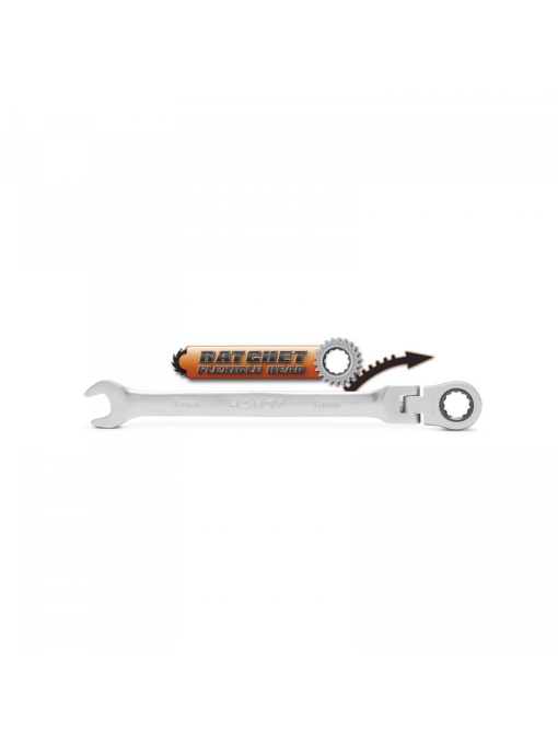 Cheie fixa cu clichet si cap rabatabil 21 mm