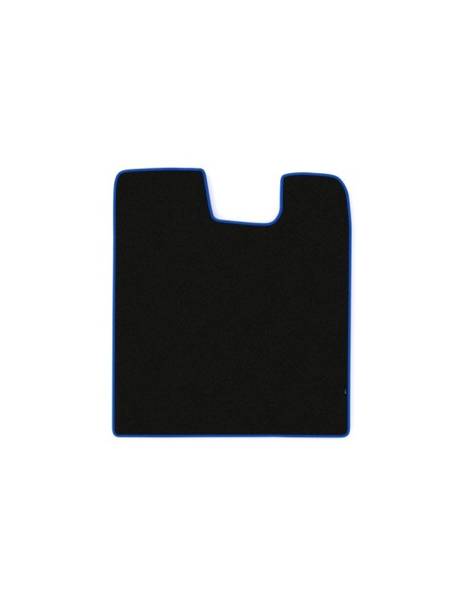 Covoras central cabina camion F-Core, velur, pentru SCANIA L,P,G,R,S, P,G,R,T, transmisie automata, 2004+, Negru - Albastru