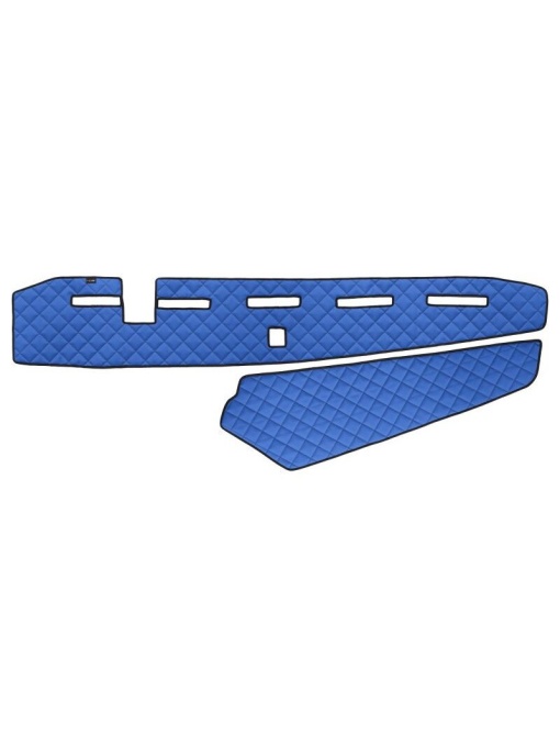 Husa bord camion F-Core, Piele-ECO, pentru VOLVO FH 16, Albastru