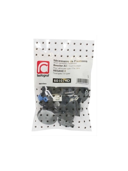 A601014D Set Agrafe Uzuale Montaj Bara Fata Megane Ii Restagraf