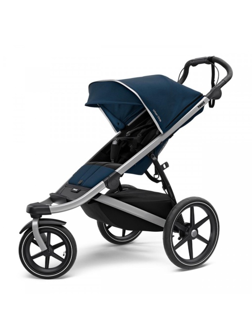 Carucior Thule Urban Glide 2 Single Aluminum/MajolicaBlue (model2020)