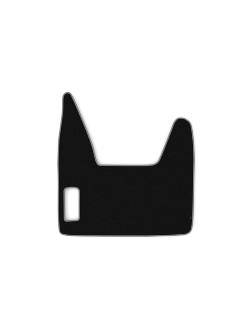 Covoras central cabina camion F-Core, velur, pentru DAF XF 95, transmisie automata, 2002-2006 , Negru - Gri