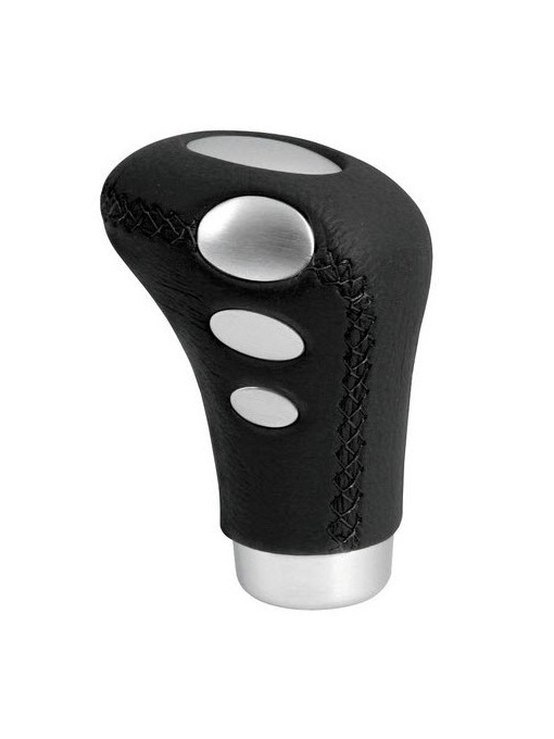 Nuca schimbator COBRA negru cu cusaturi negre, Lampa